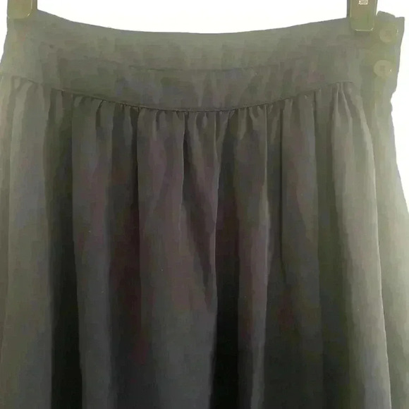 Amadi Flared Navy Blue Skirt Size Medium - Picture 8 of 9